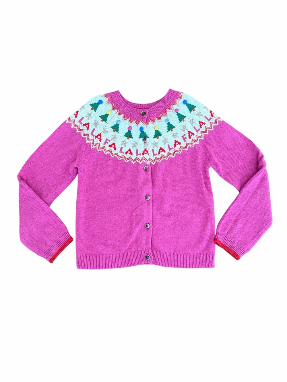 Mini Boden (7|8y) Holiday Cardigan